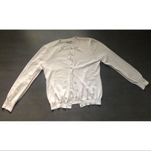 MELROSE CHIC New York M Cream Cardigan